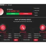 TRON TRX Cloud Mining Template (Build your mining site and start earning)